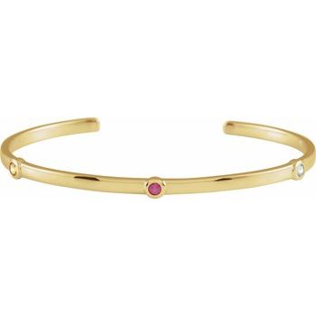 Family Cuff Bracelet Mounting
