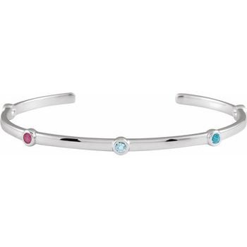 Family Cuff Bracelet Mounting