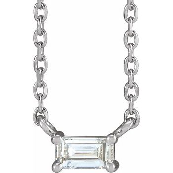 Precious Solitaire Necklace