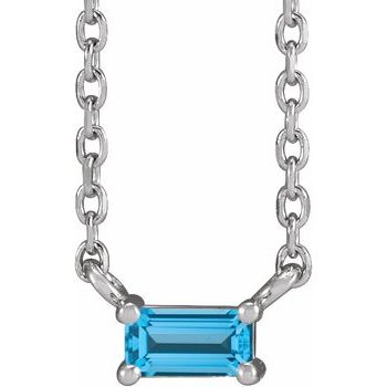 Precious Solitaire Necklace
