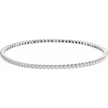 Beaded Bangle Bracelet