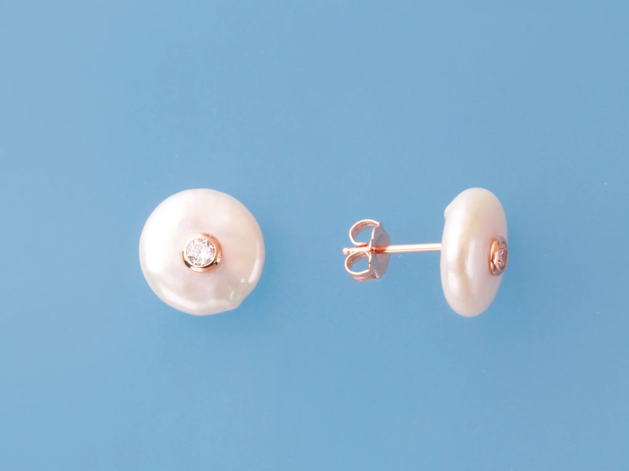 Pearl & Stone Studs
