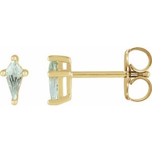 Green Sapphire Earrings