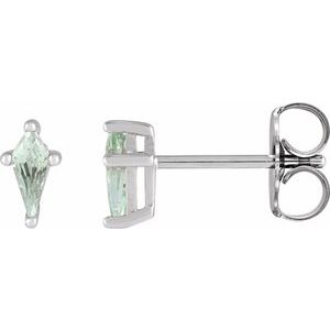 Green Sapphire Earrings
